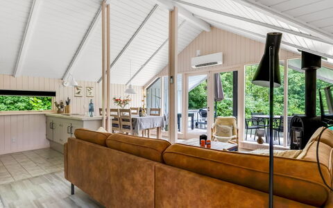 Ejler - 30Km from the Sea: Interior Design, Wood, Flooring, Ceiling, Couch, Wood Flooring, Floor, Living Room, Furniture