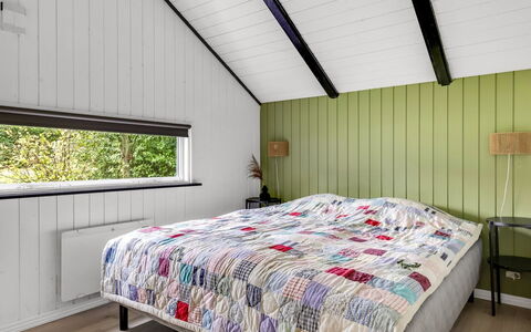 Ejler - 30Km from the Sea: Interior Design, Bedroom, Ceiling, Wood, Flooring, Bed, Floor, Furniture, Bed Sheet, Room