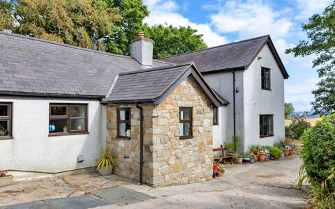 Garth Cottage: Balcony