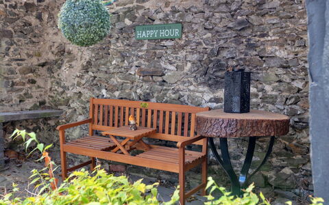 Garth Cottage: Balcony