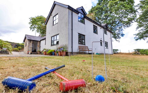 Garth Cottage: Balcony