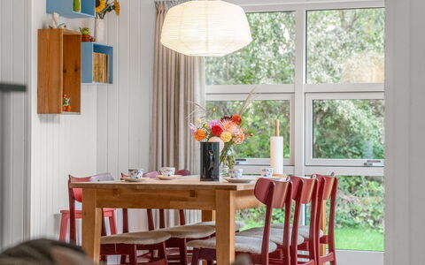 Aisa - 200M from the Sea: Furniture, Interior Design, Flooring, Wood, Table, Chair, Light Fixture, Floor, Kitchen & Dining Room Table, Dining Room
