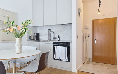 Franz Josef: Furniture, Interior Design, Flooring, Floor, Wall, Countertop, Wood, Kitchen, Light Fixture, Room