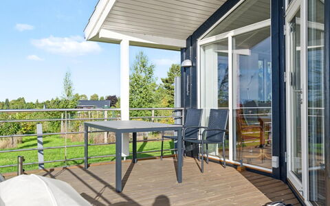 Sighrik - 600M from the Sea: Porch, Chair, Balcony, Shade, Deck, Kitchen & Dining Room Table, Hardwood, Aluminium, Wood Stain, Outdoor Furniture