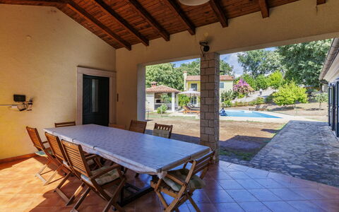 Istria Serenity: Furniture, Flooring, Outdoor Furniture, Resort, Shade, Door, Chair, Swimming Pool, Backyard, Estate