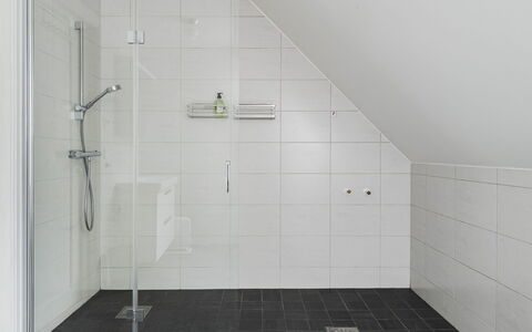 Björkfjärden: Flooring, Floor, Plumbing Fixture, Tile, Ceiling, Bathroom, Plumbing, Shower