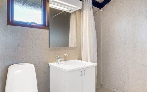 Anita - 400M from the Sea: Plumbing Fixture, Wall, Sink, Flooring, Bathroom Sink, Bathroom, Floor, Interior Design, Tap, Ceiling