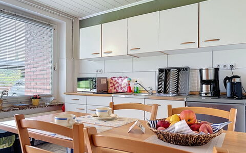 Meyer: Furniture, Kitchen, Kitchen Appliance, Interior Design, Major Appliance, Countertop, Wood, Flooring, Ceiling, Cabinetry