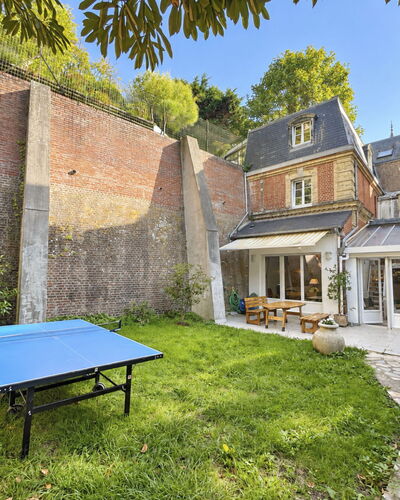 Le Vieux Chalet: Outdoor Furniture, Shrub, House, Outdoor Table, Furniture, Home, Garden, Lawn, Backyard, Estate