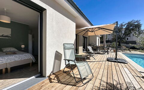 Villa Anglada: Outdoor Furniture, Shrub, House, Outdoor Table, Furniture, Home, Garden, Lawn, Backyard, Estate