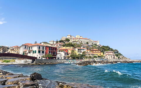 Finestra sul Mare: Outdoor Furniture, Shrub, House, Outdoor Table, Furniture, Home, Garden, Lawn, Backyard, Estate