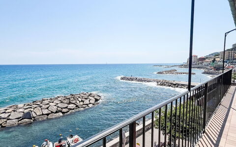 Finestra sul Mare: Outdoor Furniture, Shrub, House, Outdoor Table, Furniture, Home, Garden, Lawn, Backyard, Estate