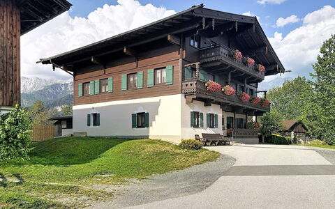 Thorermartlgut Incl. Gästekarte: Architecture, Slope, Cottage, Mountain Range, Log Cabin, Siding, Lumber, Alps, Eco Hotel, Mountain Village