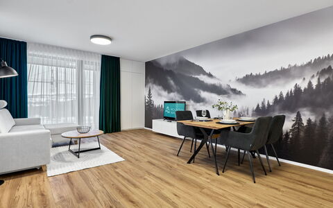 Lagom: Wood Flooring, Interior Design, Flooring, Wood, Furniture, Floor, Laminate Flooring, Home, Living Room, Room