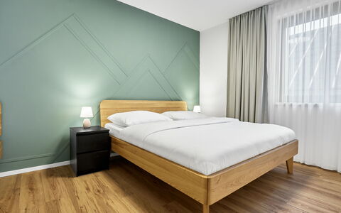 Lagom: Wood Flooring, Flooring, Floor, Wood, Interior Design, Furniture, Laminate Flooring, Bedroom, Bed, Lighting