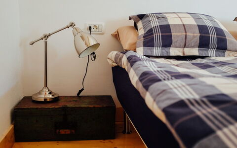 Marijana: Bedroom, Furniture, Bed, Bed Sheet, Bedding, Linens, Flooring, Floor, Bed Frame, Room