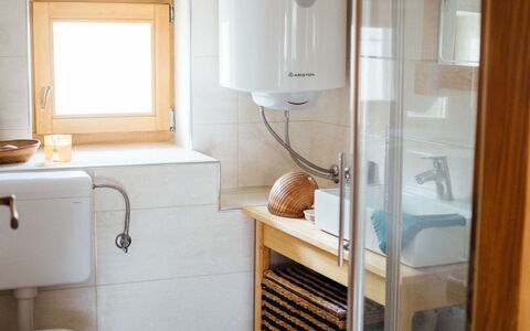 Marijana: Wall, Plumbing Fixture, Flooring, Interior Design, Wood, Bathroom, Floor, Toilet Seat, Toilet, Plumbing