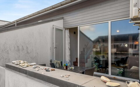 Alena - 50M from the Sea: Architecture, Home, Composite Material, Concrete, Shade, Daylighting, Siding, Balcony, Houseplant, Courtyard