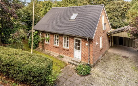 Terese - 200M to the Fjord: Grass, Shrub, Roof, House, Cottage, Home, Garden, Estate, Farmhouse