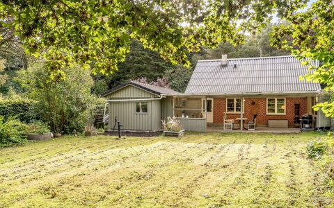 Terese - 200M to the Fjord: Grass, House, Shrub, Cottage, Roof, Home, Rural Area, Farmhouse, Garden