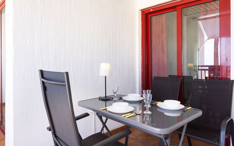 Balandros Sun: Furniture, Interior Design, Table, Kitchen & Dining Room Table, Floor, Flooring, Chair, Dining Room, Ceiling, Coffee Table
