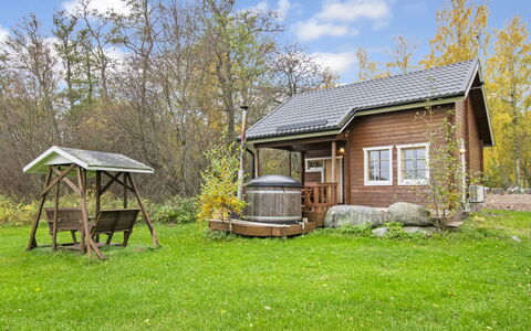 Anttoora C-Sauna: House, Cottage, Rural Area, Home, Garden, Garden Buildings, Log Cabin, Lawn, Yard, Shed