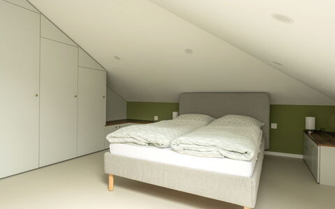 Acquarossa 13: Bedroom, Wood, Flooring, Interior Design, Bed, Ceiling, Floor, Furniture, Bedding, Bed Frame