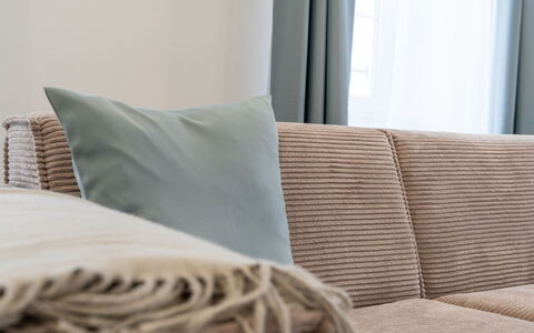 Acquarossa 13: Furniture, Couch, Wood, Flooring, Floor, Interior Design, Living Room, Textile, Cushion, Throw Pillow
