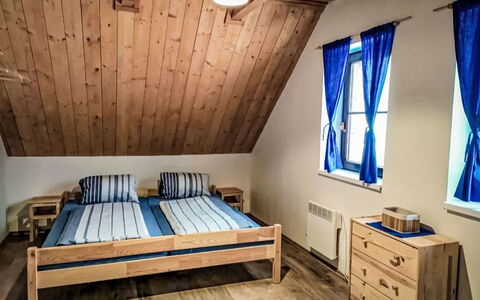 Donut Retreat 1: Wood, Bedroom, Bed, Furniture, Wood Flooring, Interior Design, Floor, Flooring, Bed Sheet, Home