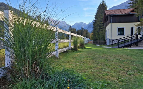 Bergzeit-Stoder: Landscape, Fence, Mountain Range, Cottage, Slope, Hill Station, Valley, Porch, Ridge, Home Fencing