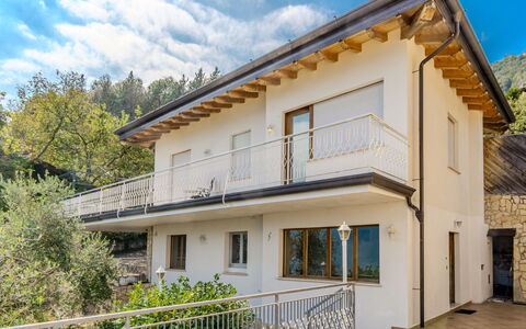 Casa Panoramica: Home, House, Balcony, Porch, Door, Slope, Handrail, Estate, Villa, Plaster