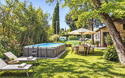 Foiano della Chiana 32: Swimming Pool, Outdoor Furniture, Garden, Furniture, Resort, Shade, Eco Hotel, Backyard, Leisure, Chair