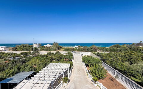 A Casa di Ara: Daytime, Horizon, Landscape, Urban Design, Sea, Ocean, Landscaping, Coast, Seaside Resort