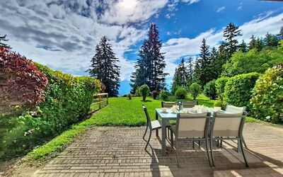 Crans-Montana 480: Furniture, Interior Design, Flooring, Ceiling, Floor, Chair, Room, Lighting, Table, Kitchen & Dining Room Table
