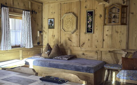 Schwaighof: Flooring, Bedroom, Bedding, Bed, Bed Frame, Linens, Bed Sheet, Hardwood, Mattress, Wood Flooring
