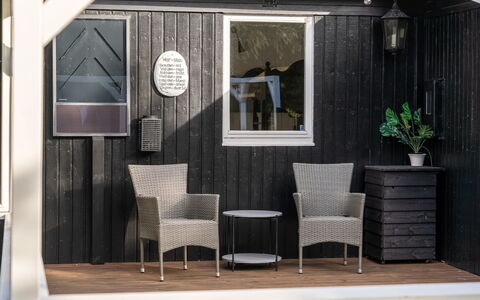 Ømunde - 2.5Km from the Sea: Wood, Cottage, Siding, Log Cabin, Wood Stain, Hardwood, Plank, Lumber, Natural Material, Garden Buildings