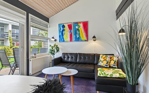 Kielo - 700M from the Sea: Interior Design, Furniture, Couch, Wall, Flooring, Living Room, Ceiling, Floor, Home, Room