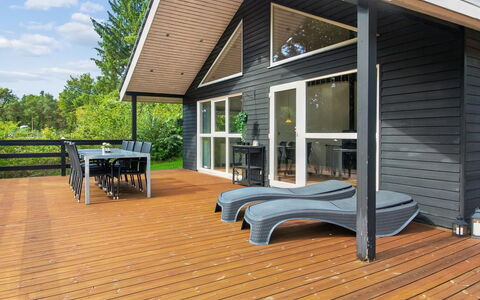 Elle: Wood, Wood Flooring, Hardwood, Plank, Deck, Wood Stain, Porch, Outdoor Furniture, Shade, Cottage