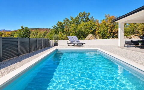 Poljica: Swimming Pool, Outdoor Furniture, Garden, Furniture, Resort, Shade, Eco Hotel, Backyard, Leisure, Chair