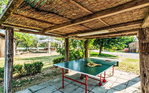 Podere degli Ulivi: Swimming Pool, Outdoor Furniture, Garden, Furniture, Resort, Shade, Eco Hotel, Backyard, Leisure, Chair