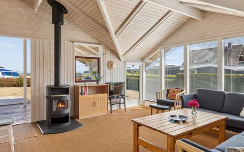Aster - 100M from the Sea: Wood, Home, Architecture, Ceiling, Porch, Cottage, Roof, Floor, Hardwood, Door