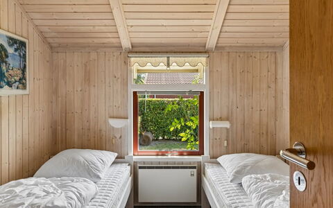 Aster - 100M from the Sea: Bedroom, Wood, Bed, Interior Design, Ceiling, Furniture, Bed Sheet, Floor, Bedding, Flooring