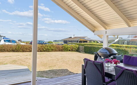 Aster - 100M from the Sea: Roof, Architecture, Home, Door, Porch, Shade, Deck, Estate, Cottage, Hardwood