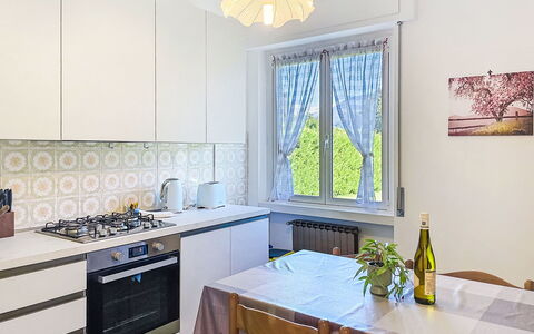 Carla: Kitchen, Kitchen Appliance, Interior Design, Major Appliance, Flooring, Wood, Countertop, Furniture, Room, Floor
