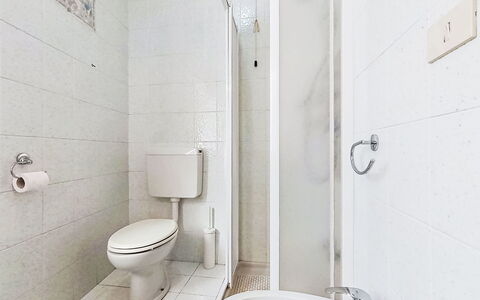 Casa al Lago: Flooring, Floor, Bathroom, Toilet, Toilet Seat, Plumbing Fixture, Interior Design, Room, Plumbing, Ceiling