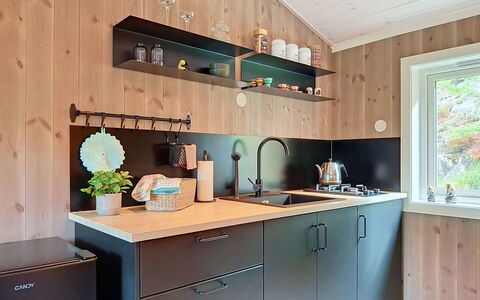 Porsmyr: Interior Design, Wood, Furniture, Countertop, Flooring, Cabinetry, Kitchen, Lighting, Floor, Light Fixture