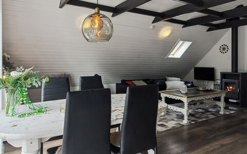 Terttu - 30Km from the Sea: Wood, Interior Design, Ceiling, Light Fixture, Flooring, Lighting, Furniture, Chandelier, Floor, Home