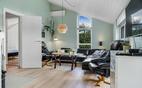 Gunnild - 200M to the Fjord: Interior Design, Flooring, Furniture, Wood, Ceiling, Wood Flooring, Floor, Living Room, Lighting, Home