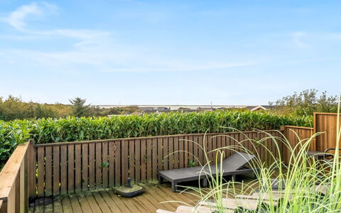 Gunnild - 200M to the Fjord: Grass, Shrub, Garden, Land Lot, Groundcover, Landscaping, Fence, Backyard, Hardwood, Deck