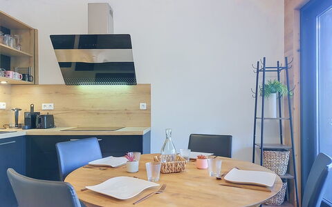 Clos du Savoy: Furniture, Interior Design, Flooring, Chair, Wood, Floor, Room, Ceiling, Table, Lighting